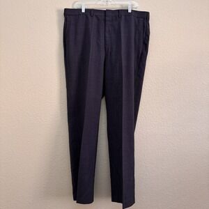 Farah Vintage Men's Grey Pants‎ Size 40x32 Poly/Wool